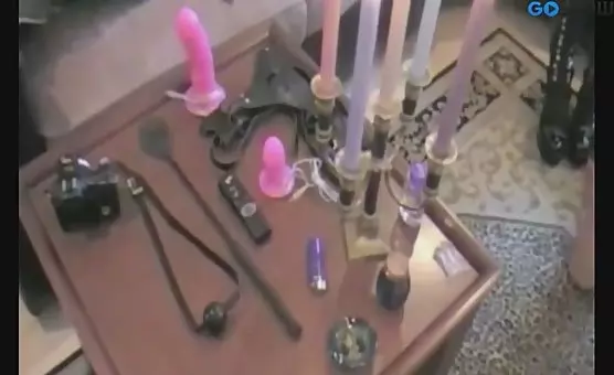 Lesbian BDSM Bondage Session