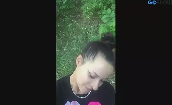 Outdoor POV Blowjob and Wild Fucking